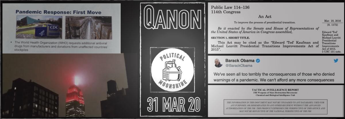 QANON/UPDATE: IT FEELS LIKE SOMETHING IS BEGINNING TO HAPPEN – BY FAR – WEIRDEST PERIOD IN MY LIFETIME – Seems Pelosi, FBI and a bunch of others had foreknowledge… but “IMPEACHMENT”